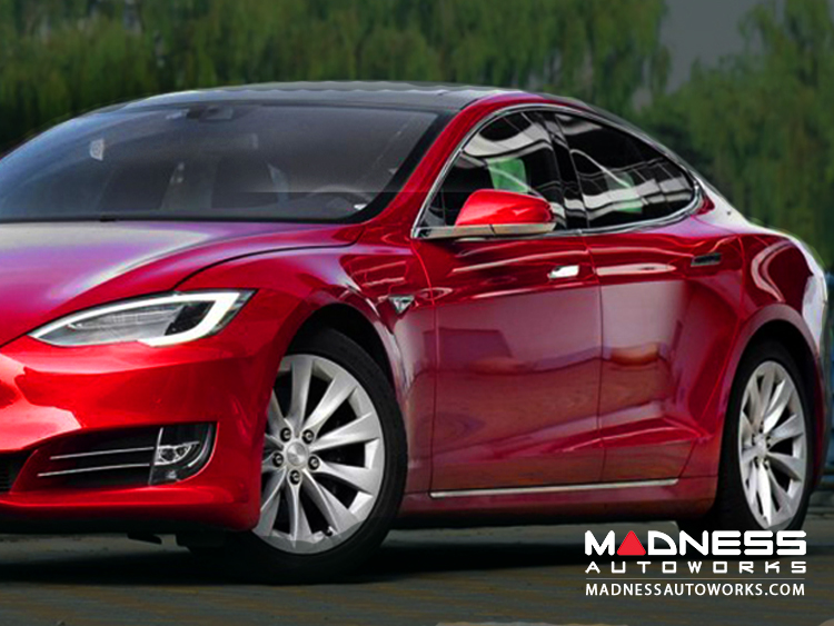 Tesla Model S Side Skirts - Carbon Fiber